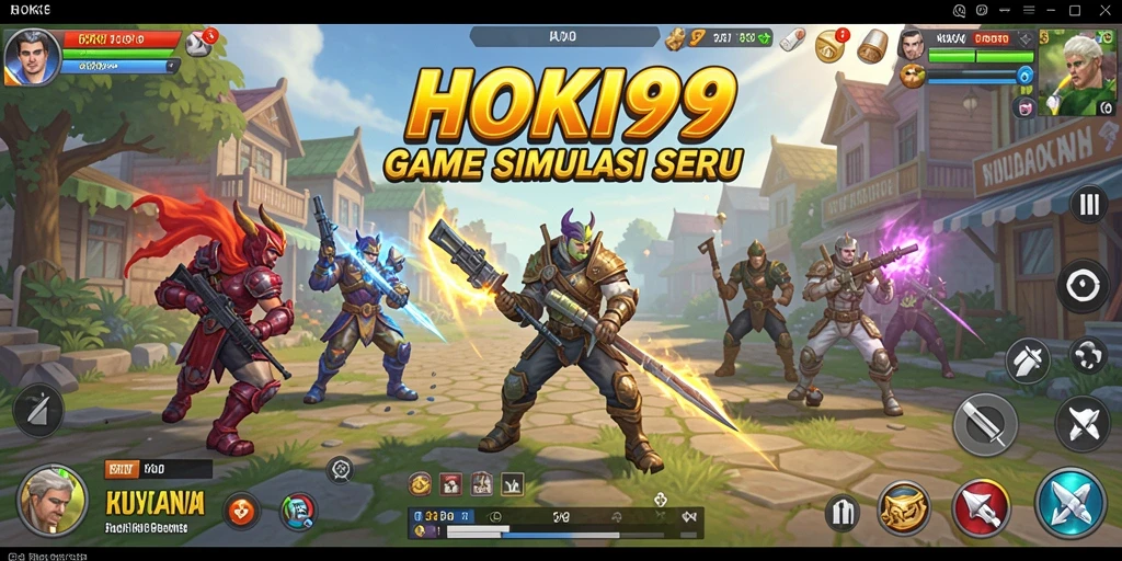 Tampilan gameplay HOKI99 yang menarik dan penuh tantangan.