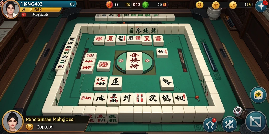 Gameplay KING403 menampilkan keseruan permainan Mahjong yang menantang.