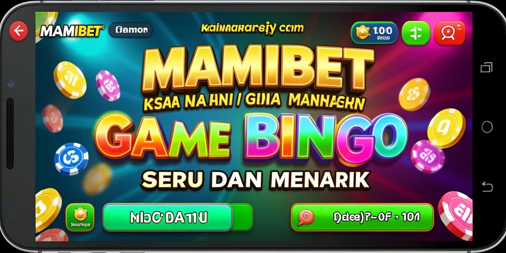 Screenshot gameplay MAMIBET menampilkan suasana seru permainan Bingo.