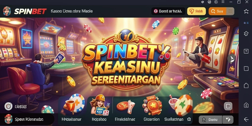 Gameplay SPINBET yang menarik dengan grafis menawan.